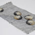 Button - Mottled Black and Semi-Transparent - 15mm